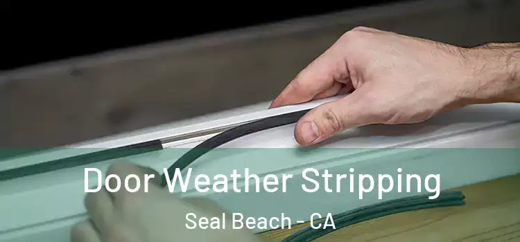 Door Weather Stripping Seal Beach - CA
